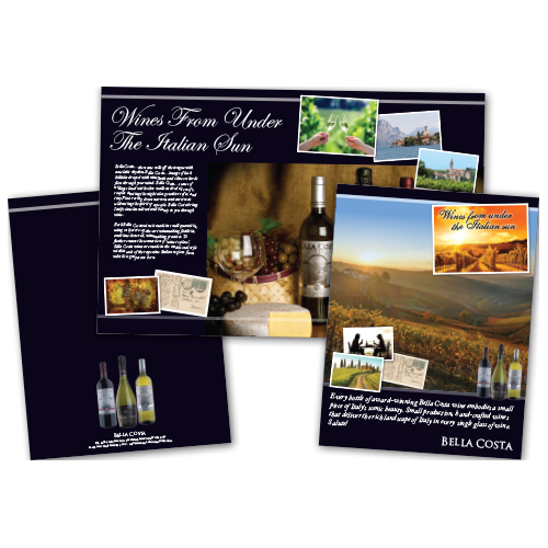 Wine Company Marketing Brochure